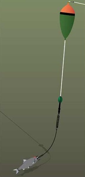 Fil de traîne flottant Fox Rage Predator 52cm (40lb)