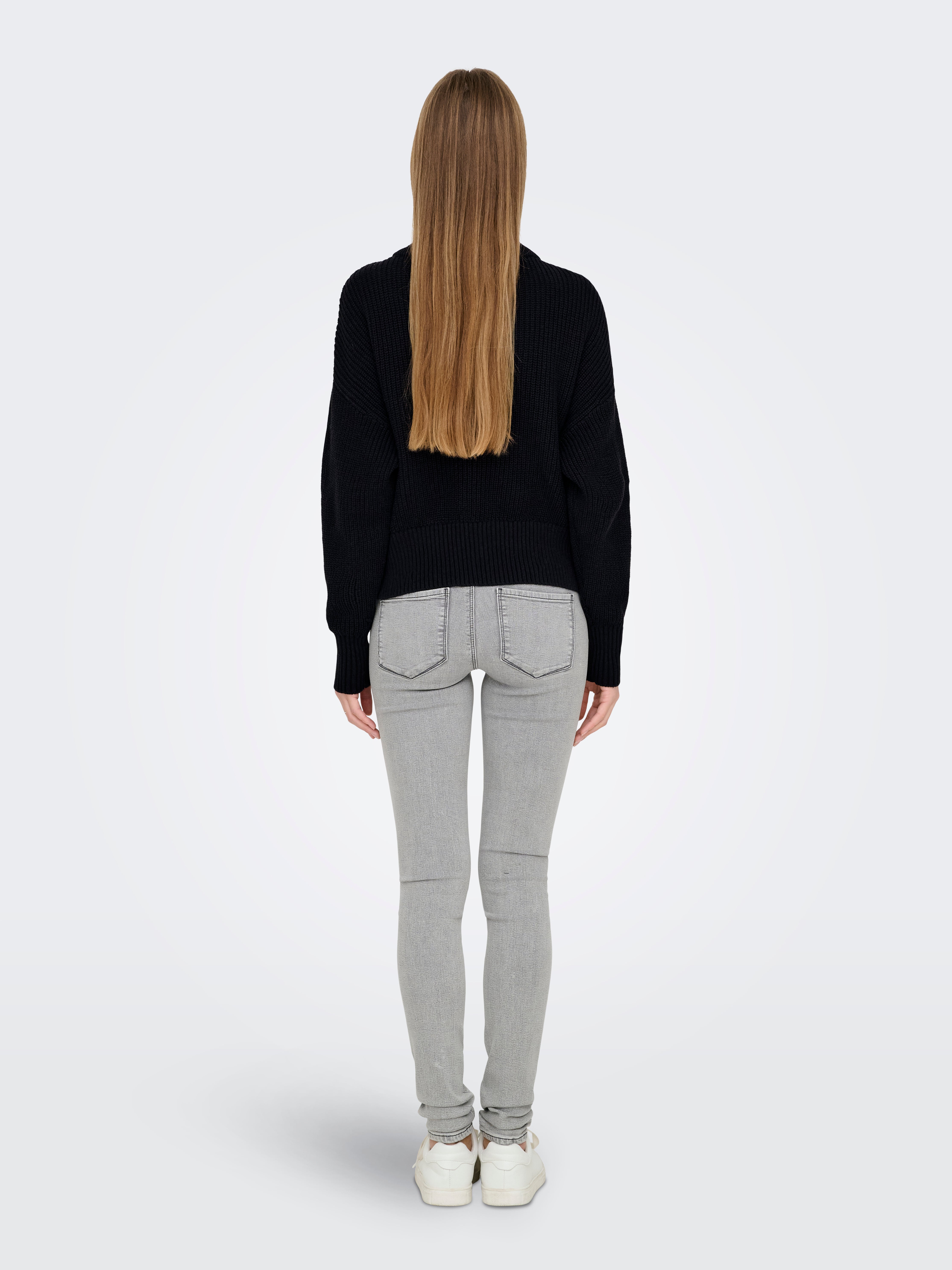 ONLFOLLY Strickpullover Black