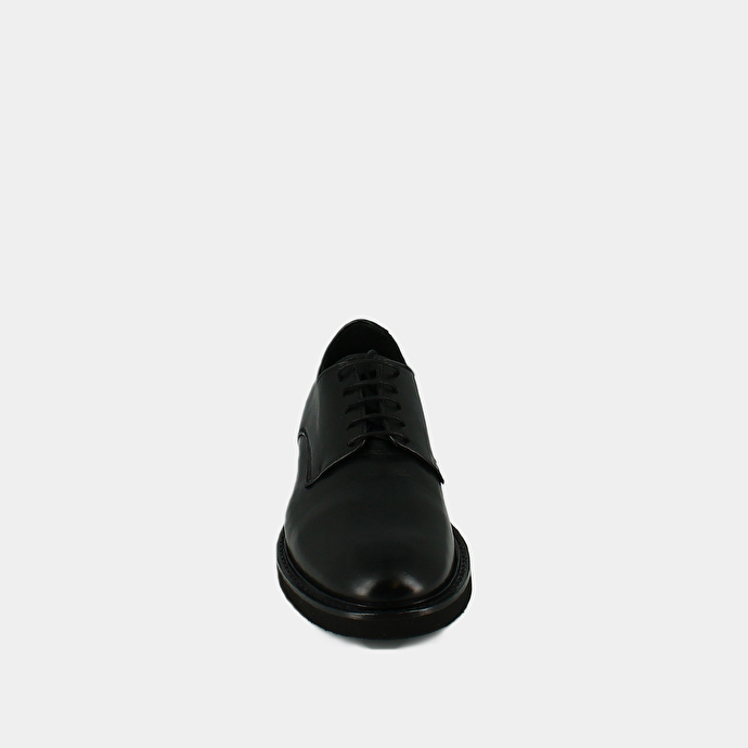 Derbies à lacets  en cuir noir
