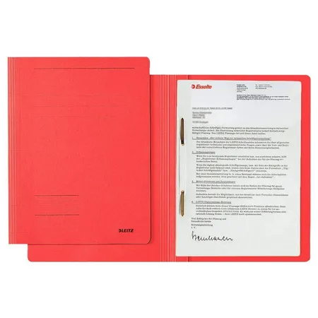 Leitz Schnellhefter Fresh, A4, Pendarec-Karton, rot