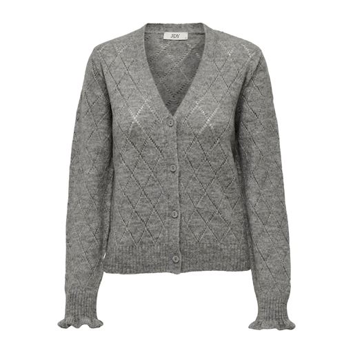 JDY Letty Cardigan, Light Grey Melange, M