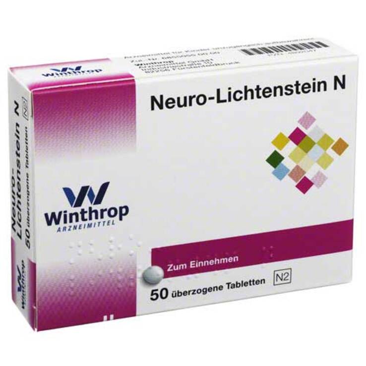 Neuro Lichtenstein N Dragees, 50 St