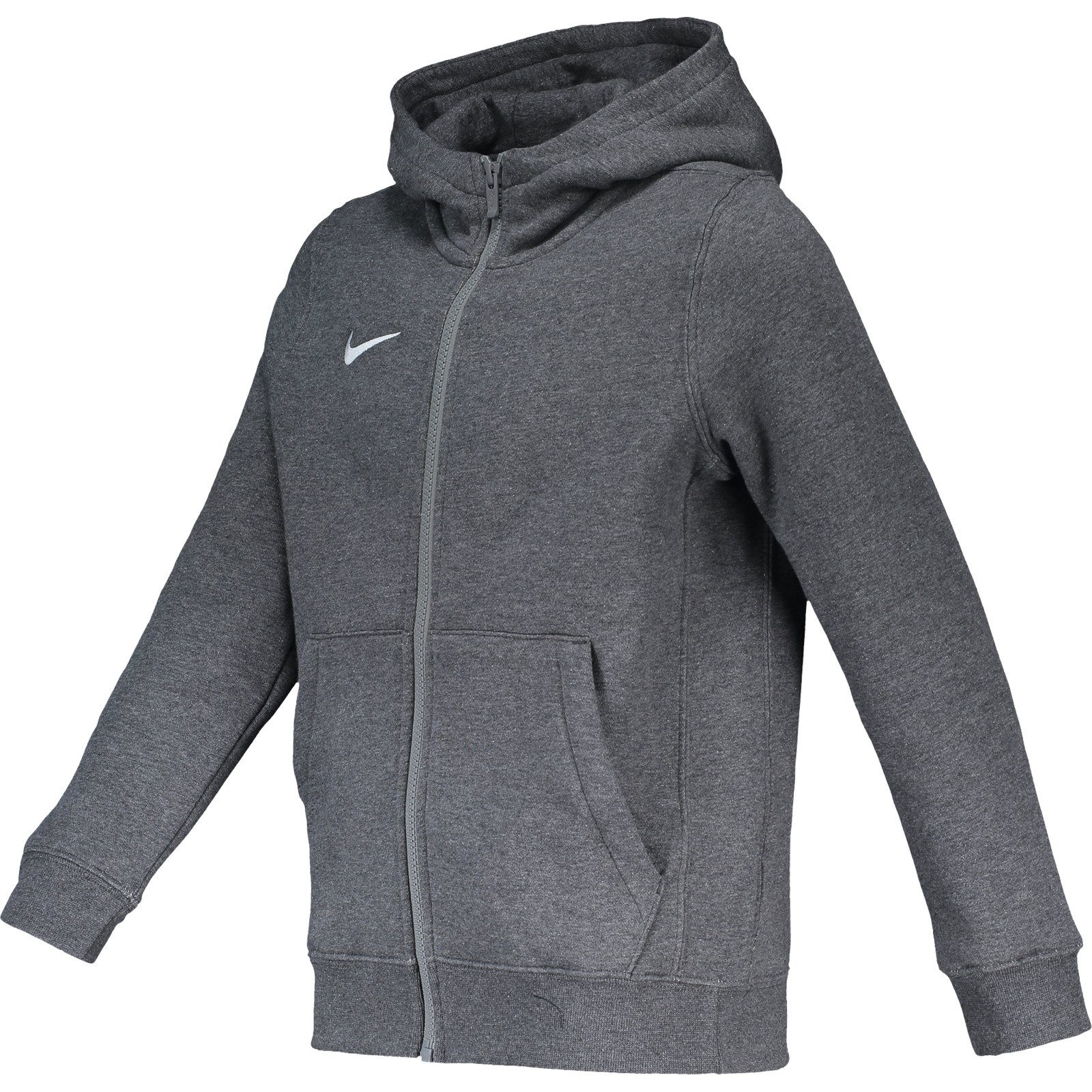 Nike Kinder-Hoodie Team Club 20 FZ dunkelgrau