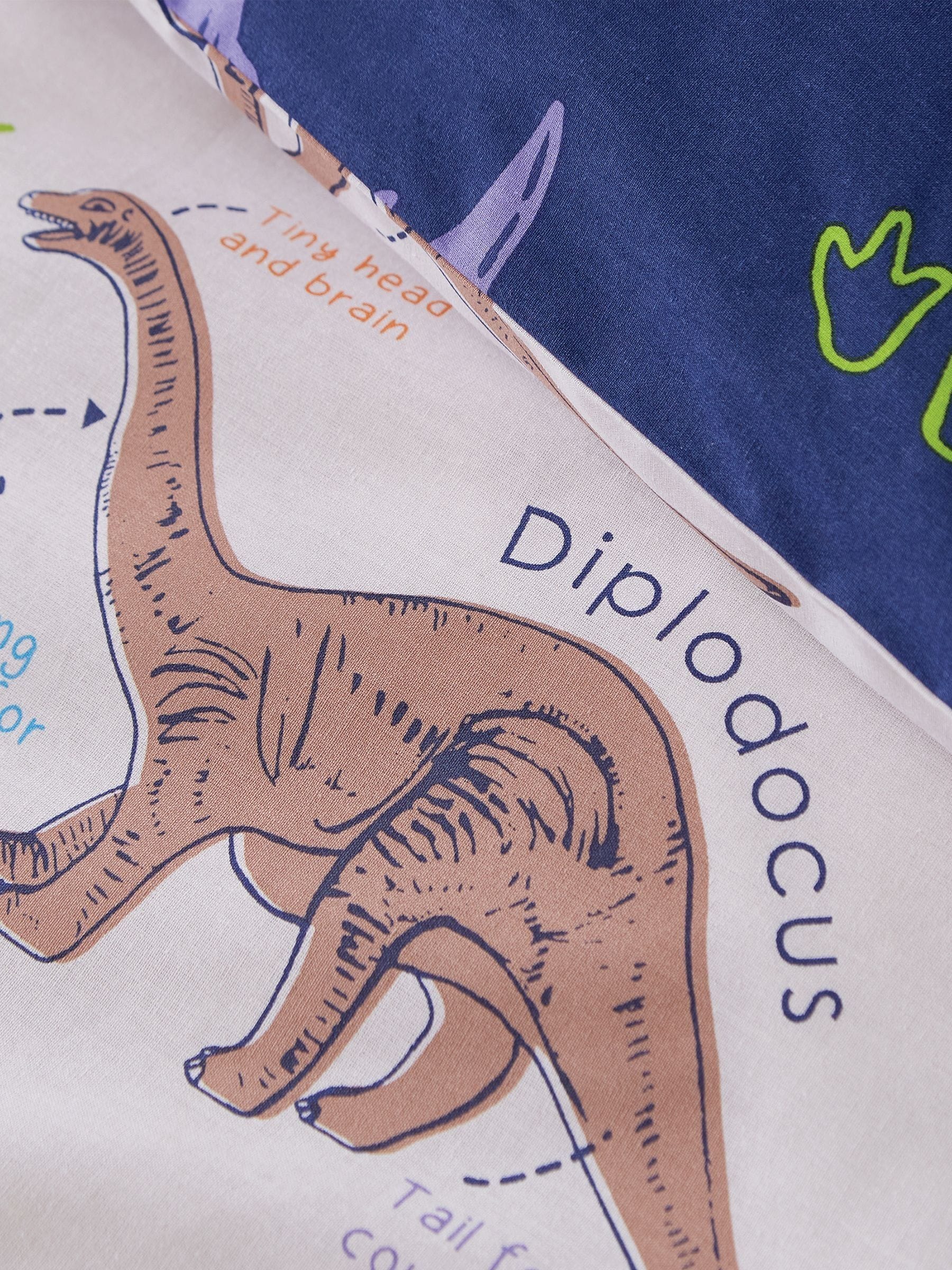 Catherine Lansfield Prehistorische dinosaurussen omkeerbare dekbedovertrekset