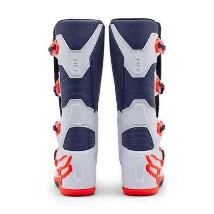 Bottes cross Fox COMP 2025 - Blanc / Bleu