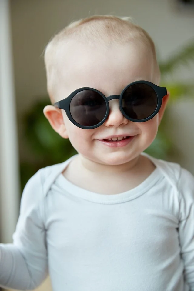 Filibabba - Børnesolbriller i genbrugsplastik 4-7 år - Black - (FI-03221)