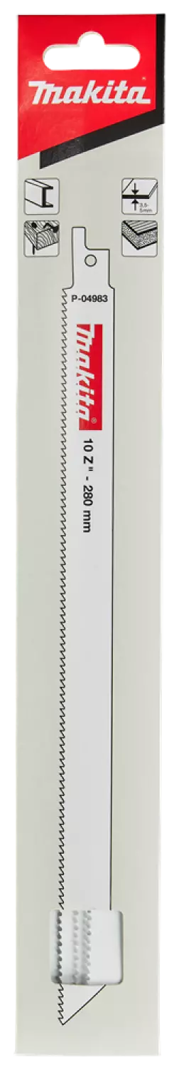Makita P-04983 Reciprozaagblad - 280 x 2,5mm - RVS/Metaal (5st)