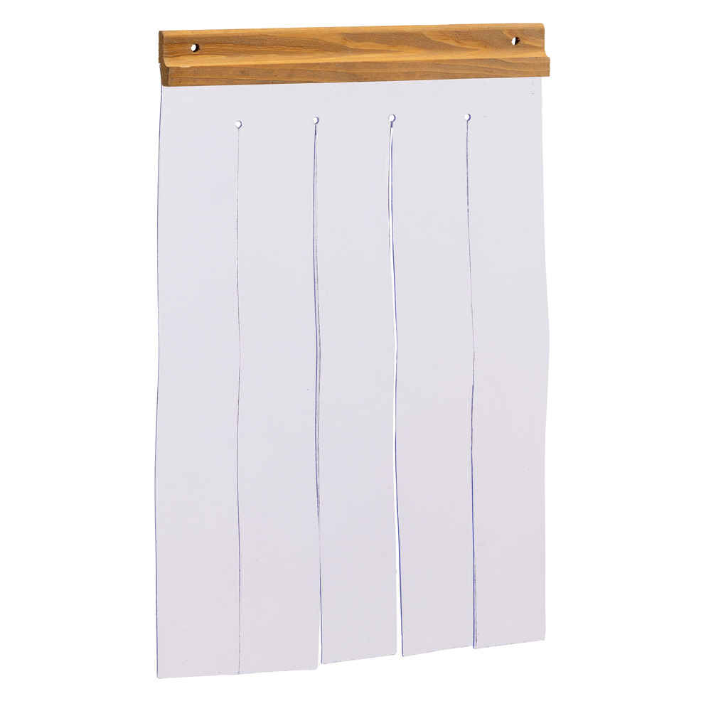 Ferplast porte pour niche pour chiens modèle domus maxi, porte pour niches d'extérieur, pvc transparent, anti-pluie, vent, froid,