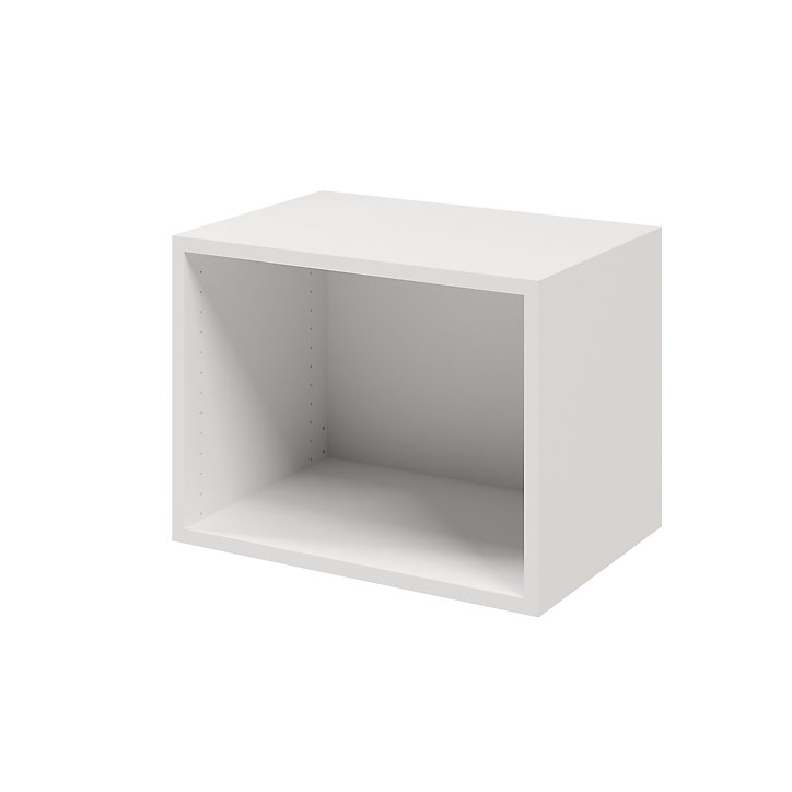 Caisson blanc GoodHome Atomia H. 37,5 x L. 50 x P. 35 cm