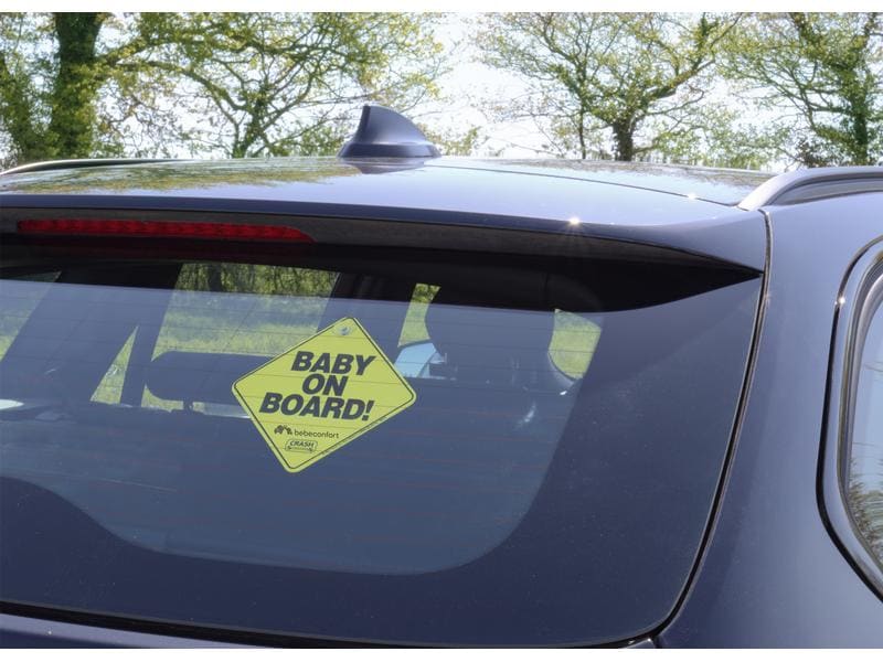 Bebeconfort Baby on board Schild Gelb Schild für im Auto