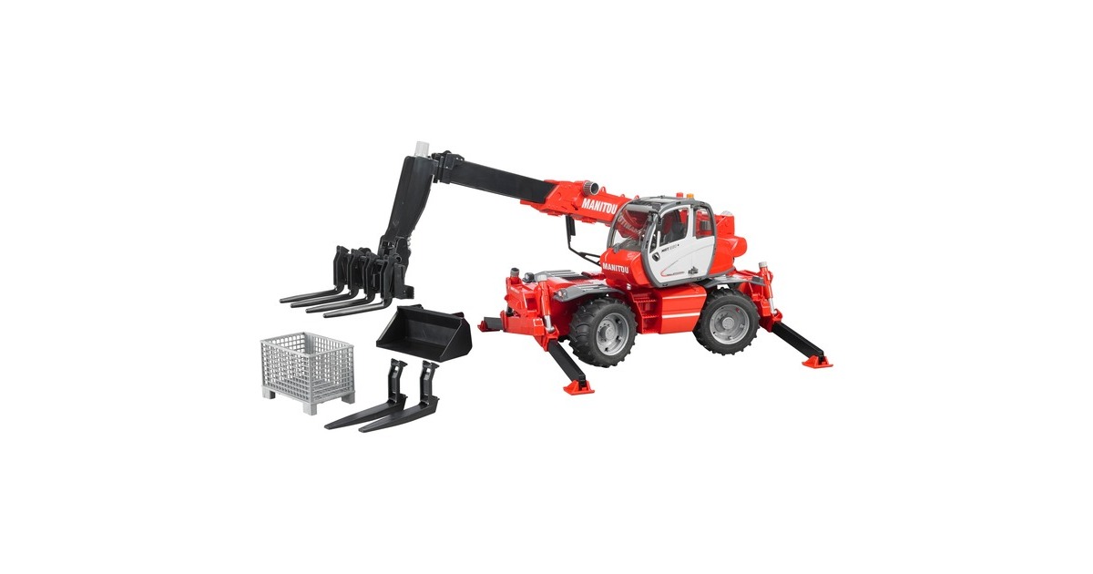 bruderManitou MRT 2150 telescooplader Modelvoertuig  (02129)