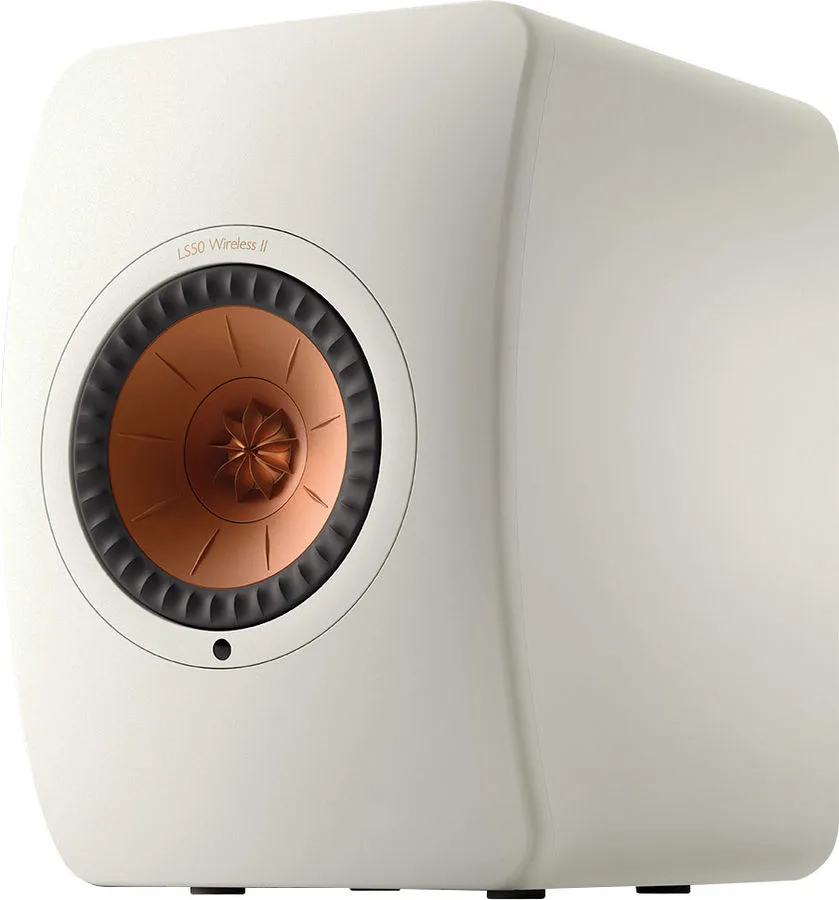 KEF LS50 Wireless 2 Blanc mat Enceintes sans fil hi-fi