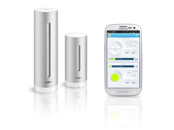 Netatmo Smart Home - Vejrstation - grå aluminium