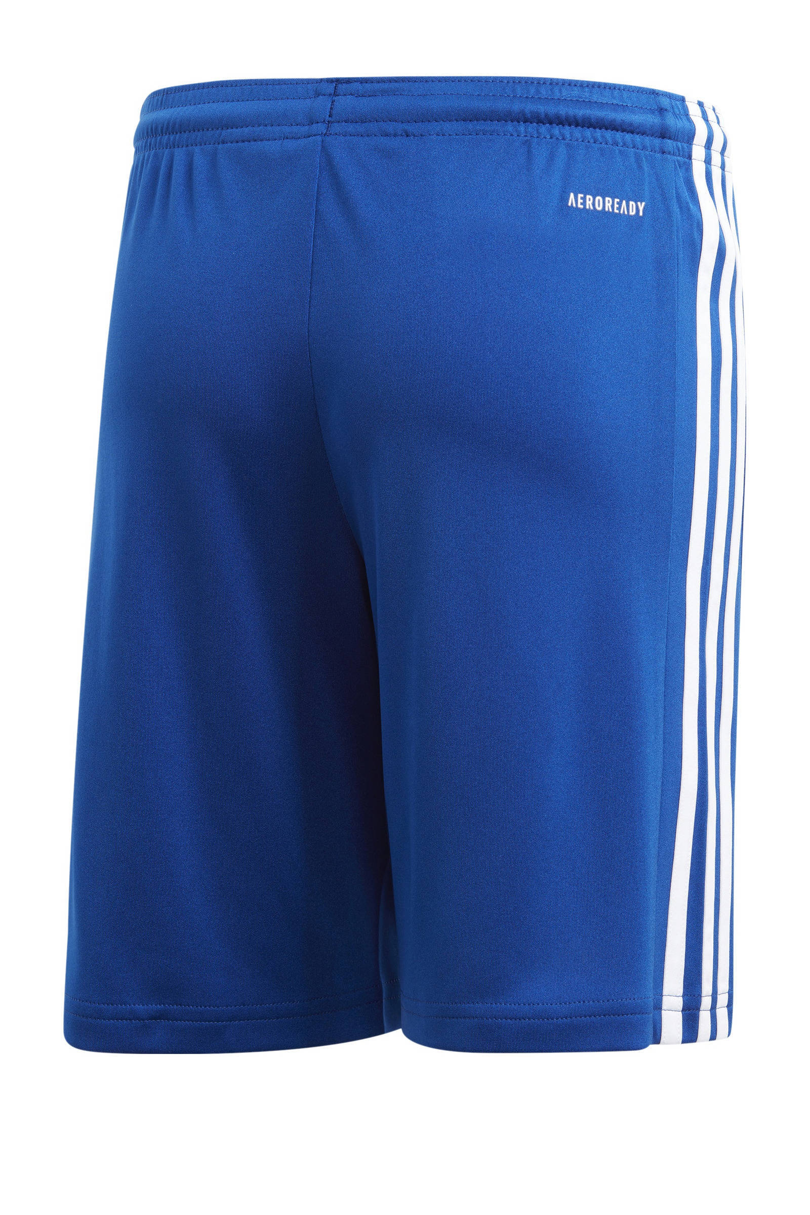 adidas Junior  voetbalshort Squadra 21 blauw