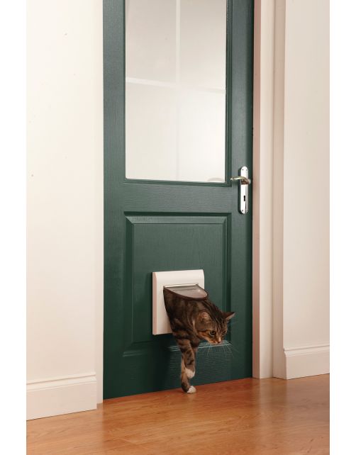 Petsafe Dierenluik 919 S - Kattenluik - 22.4x22.4 cm Wit 919