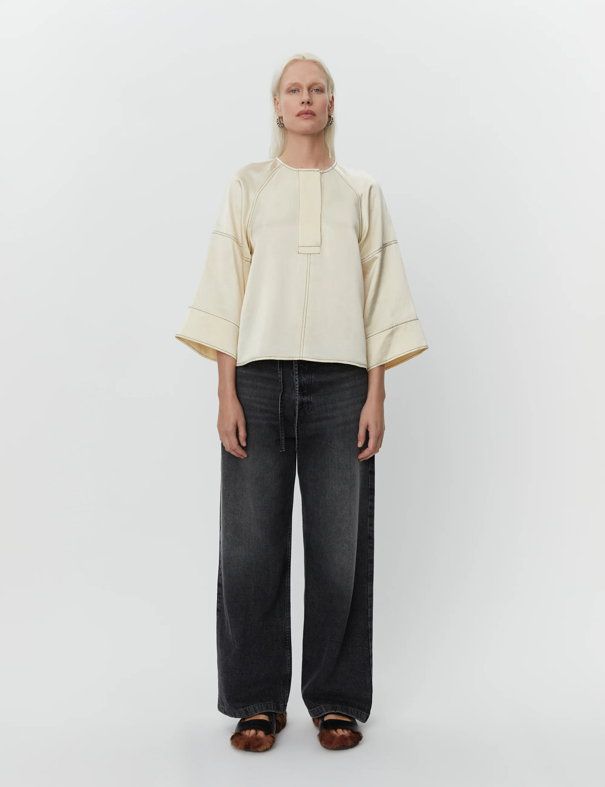 DAY Birger et Mikkelsen  Sia bluse - Cloud Cream