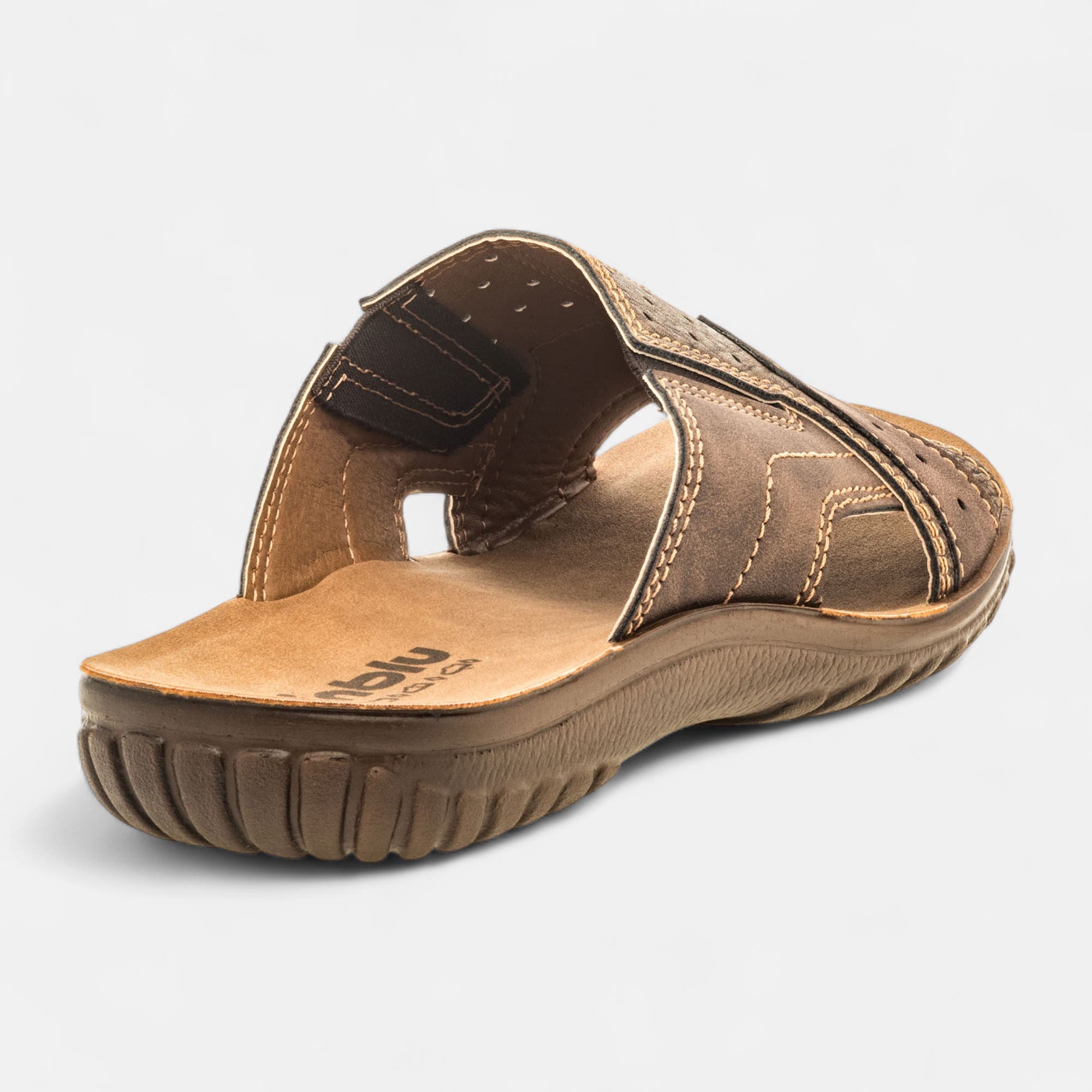 Mules Homme marron