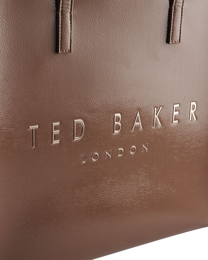 Ted Baker CRINKON Crinkle Large Icon Bag Taupe