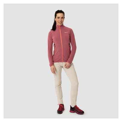 Polaire Femme Salewa Paganella Polarlite Rose
