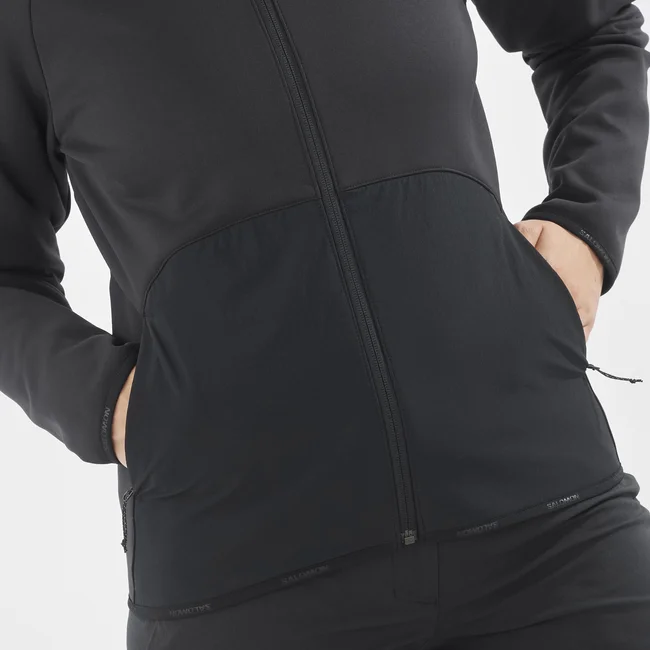 ESSENTIAL WARM  Midlayer-Jacke mit durchgehendem Reißverschluss Damen