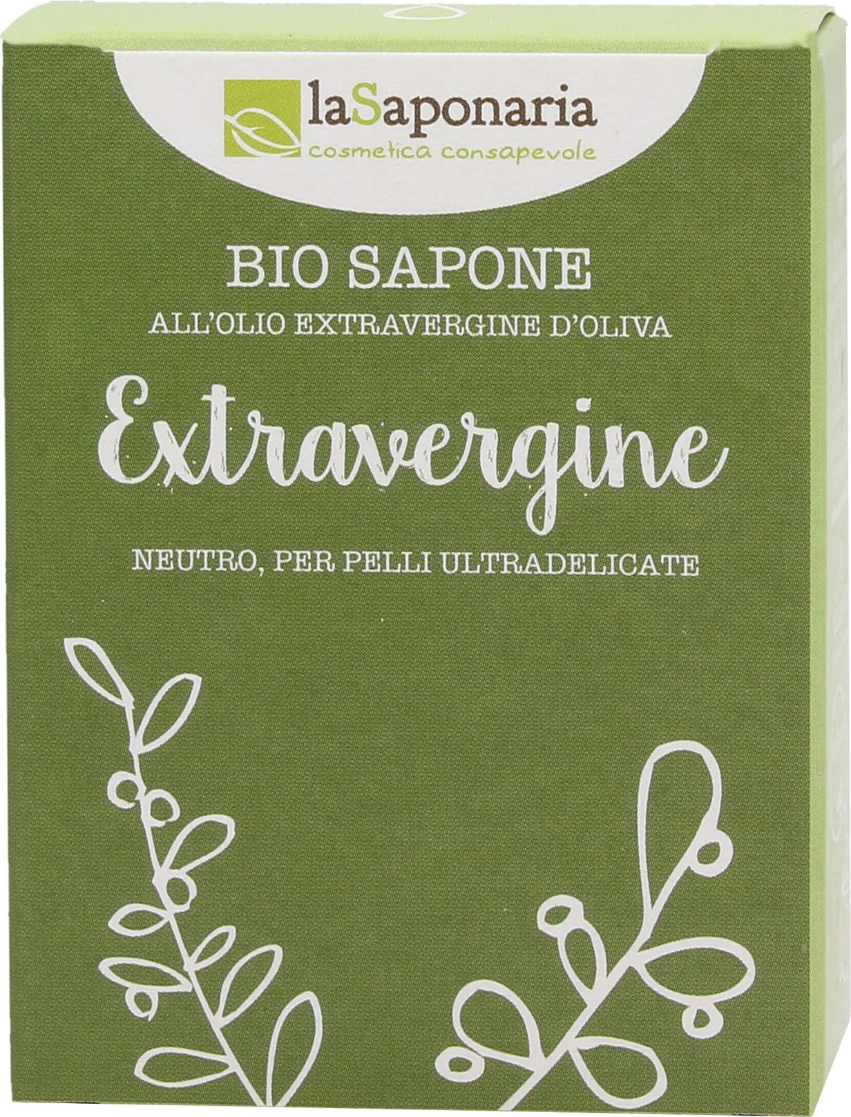 La Saponaria  Olivenöl-Seife, 100 g