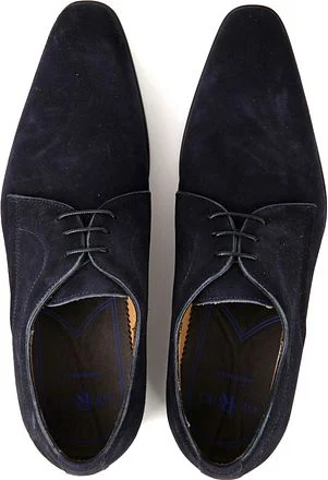 Giorgio Amalfi Schoen Suede Deep Blue HE38202-60 Notte kopen
