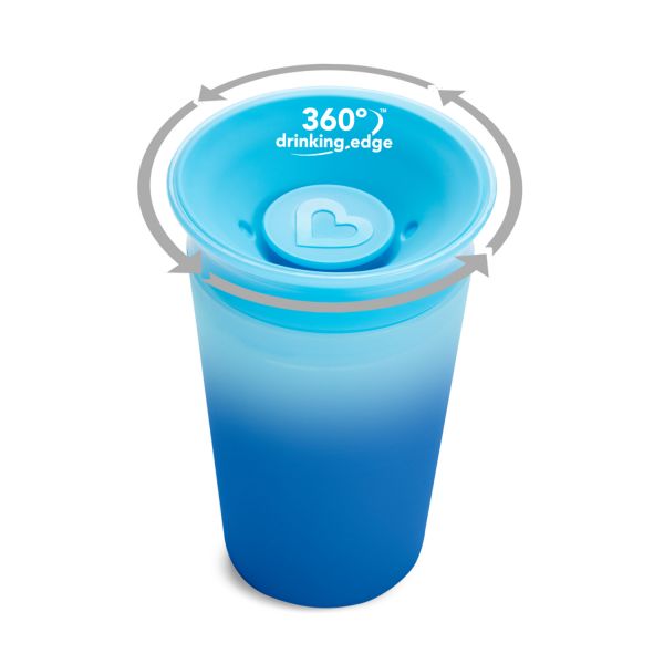 Munchkin Color Changing 360° Beker 266 ml Blue