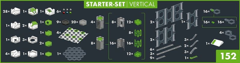 Ravensburger GraviTrax PRO Starterkit - Interactief Ballenbaansysteem - Bouwspeelgoed