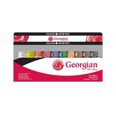Daler Rowney Georgian Oil Paint Selection Set