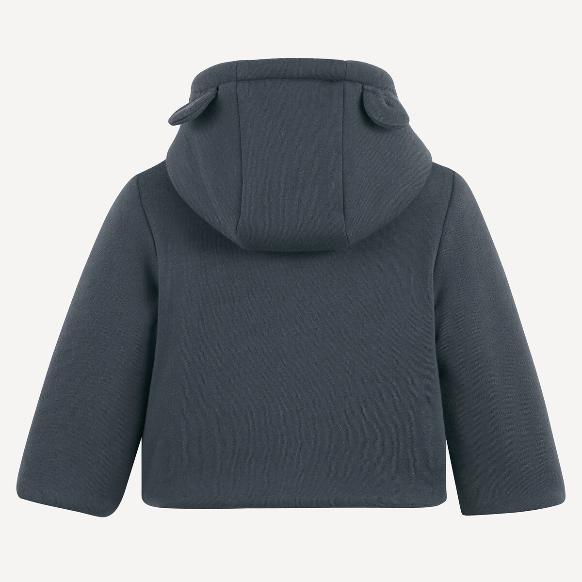 LA REDOUTE COLLECTIONS<br>Cardigã de tecido com capuz fixo em fleece, inverno