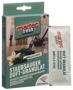Martec Staubsauger Duft Granulat, 4 Stück