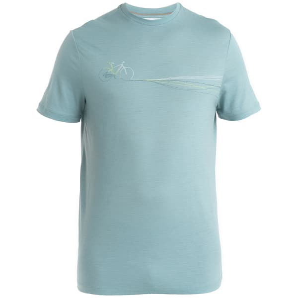 T-shirt randonnée ICEBREAKER M MERINO 150 TECH LITE III SS TEE CLOUD RAY