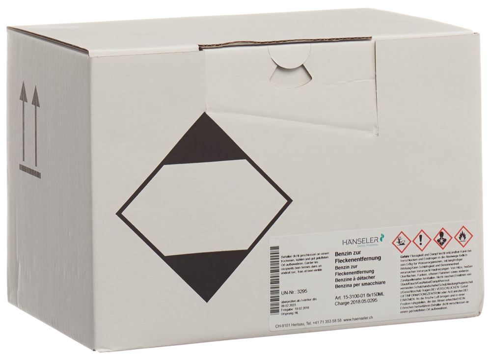 TOP TEN Benzin<br>6 × 150 ml, zur Fleckenentfernung