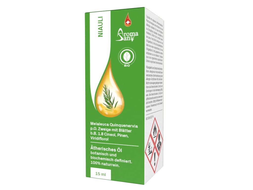 Aromasan Niauli<br>15 ml, Ätherisches Öl, in Schachtel Bio