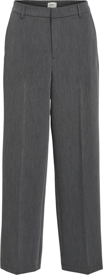 Object OBJSIGRID HW CASUAL PANT NOOS Medium grey melange