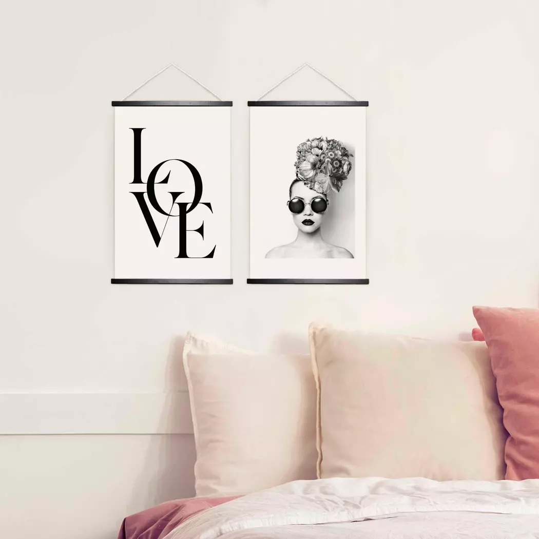 Wandbild 20 x 30 cm Ciao 4tlg.