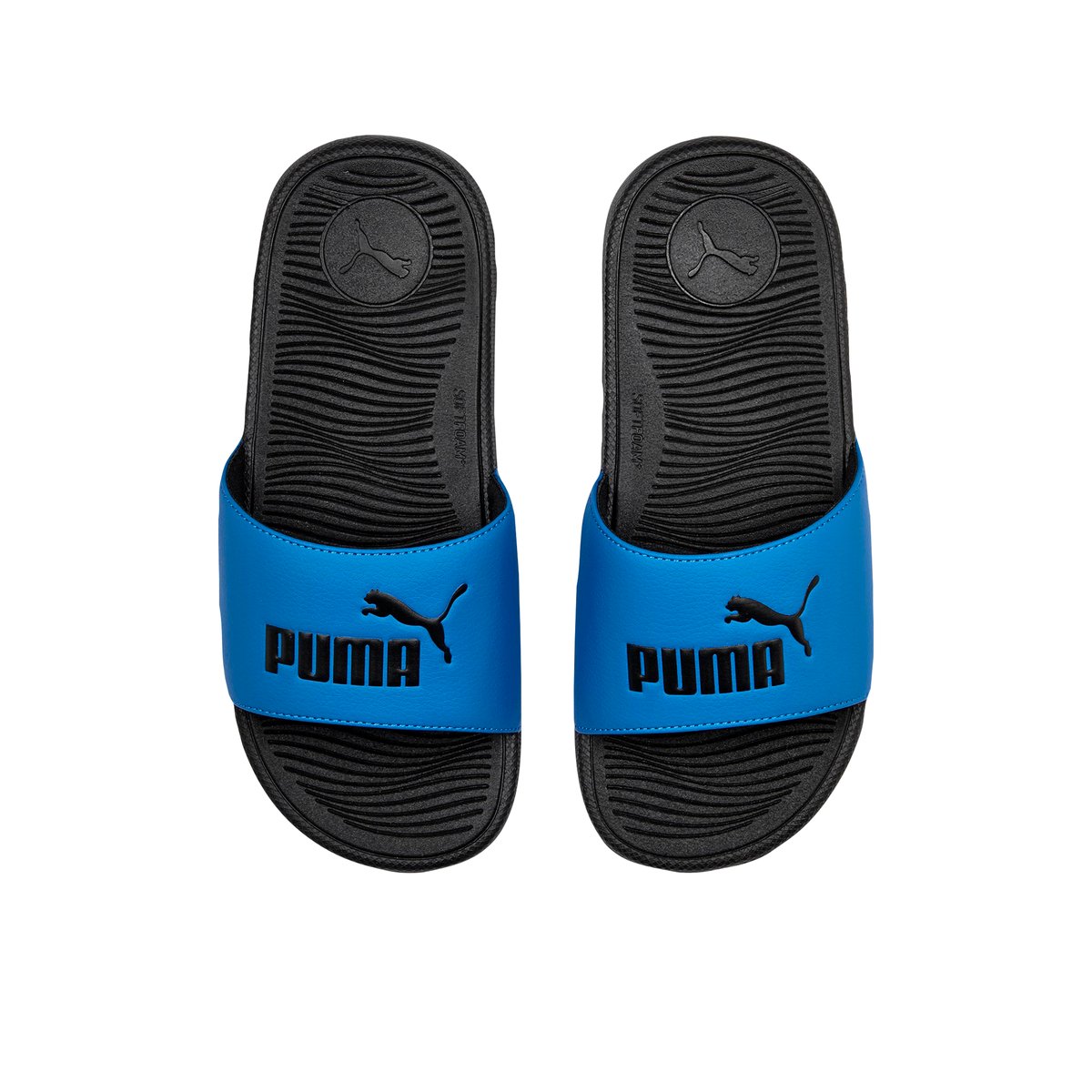 PUMA-Coolcatjr-jb-Sandales athlétiques à glissière - Talon plat - Autre Bleu