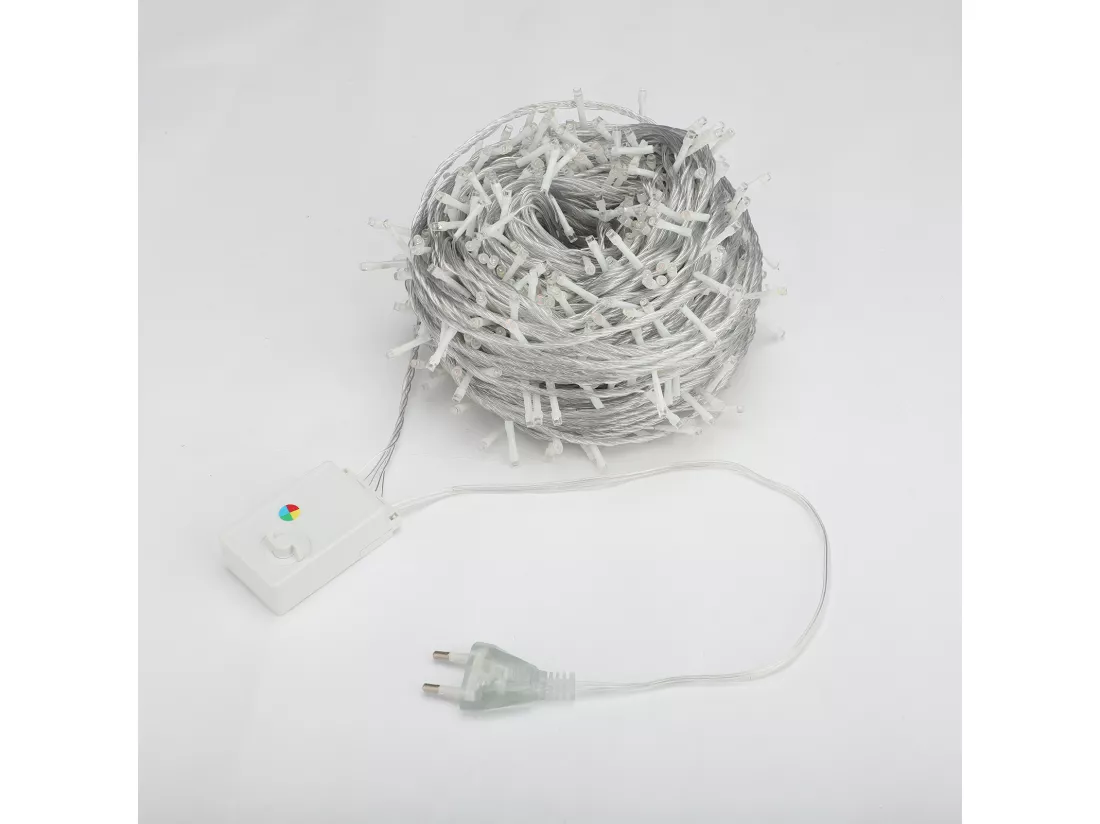 100M 600 LED Guirlande lumineuse Carnaval Mariage Extérieur Intérieur Jardin Éclairage, Multicolore
