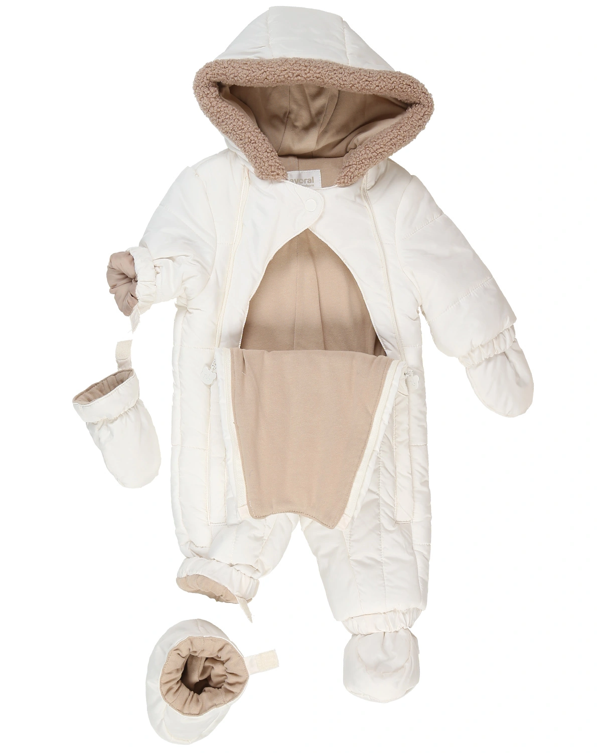 Schneeanzug MICRO BEAR in kichererbse