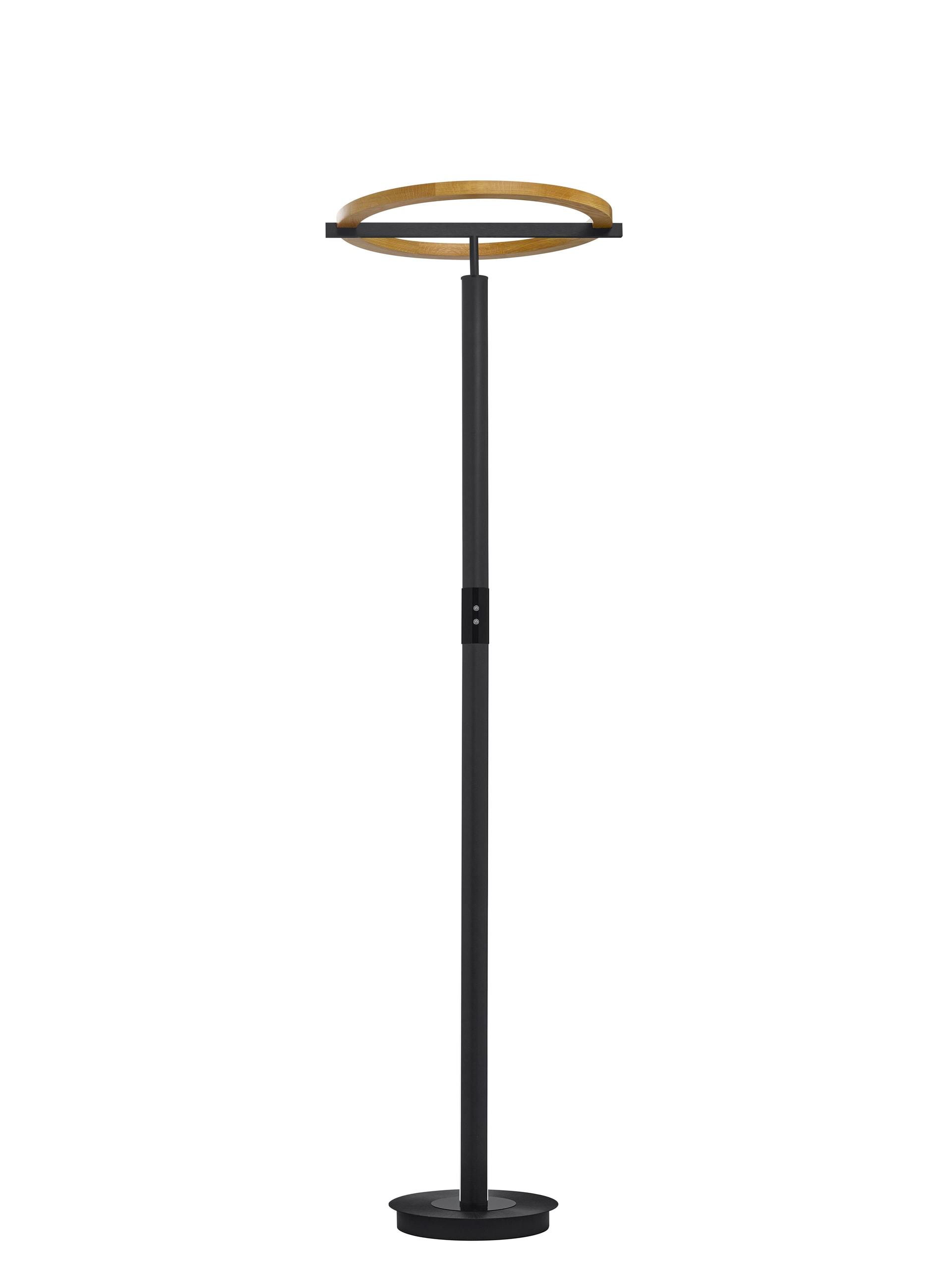MONDO LED Stehlampe NELLA Holz /schwarz