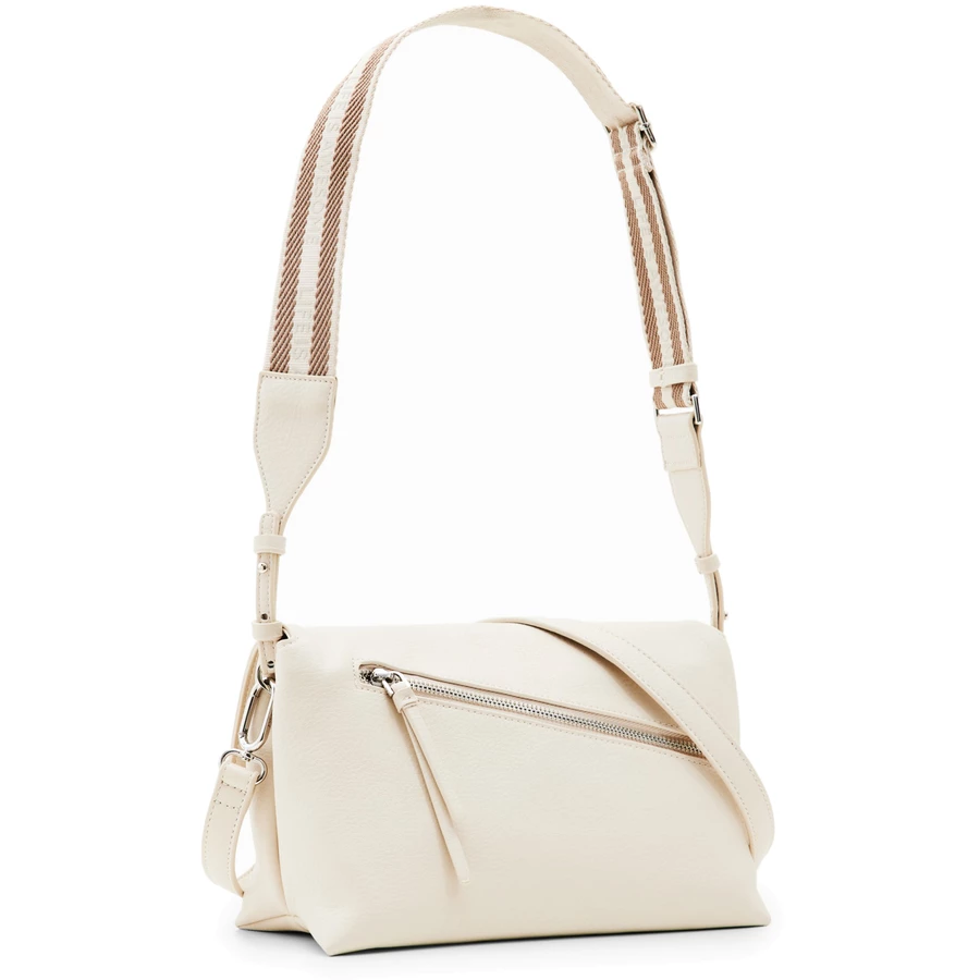 Desigual Half Logo Venecia 2.0 - Schultertasche 25.5 cm crudo