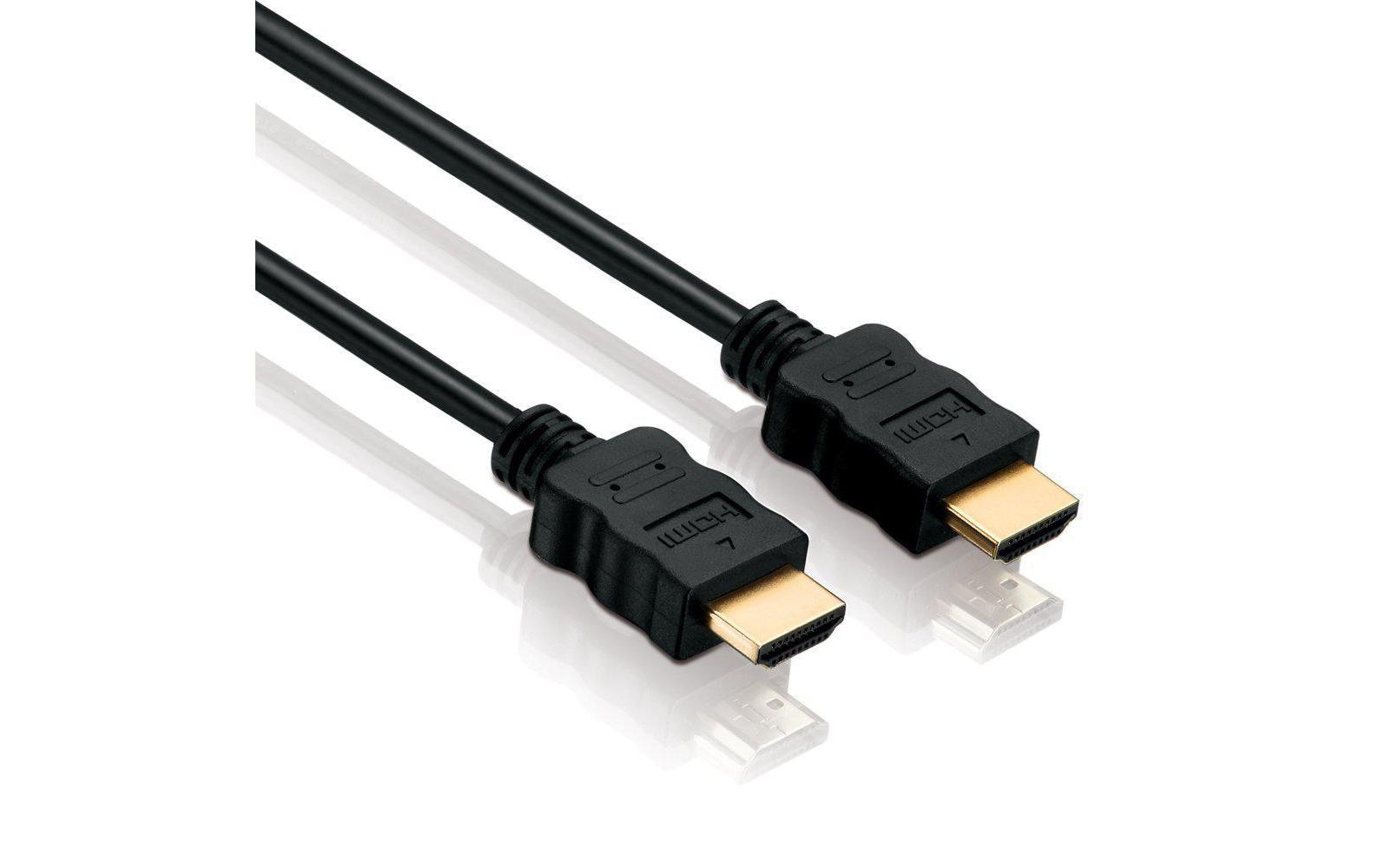 Kabel HDMI - HDMI, 2 m2 m-High-Speed-HDMI-Kabel