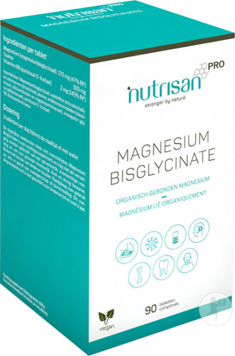 NutrisanPro Magnésium Bisglycinate 90 Comprimés