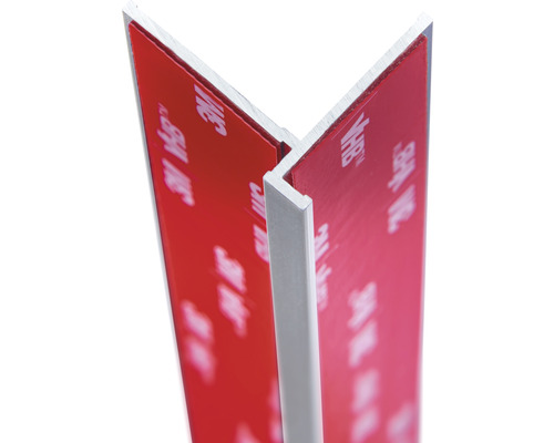 Buitenhoekverbinder Schulte Decodesign 2550 mm aluminium voor 3 mm douchewandpanelen
