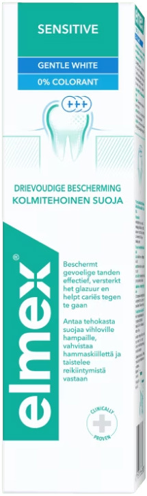 Elmex Tandpasta Sensitive Gentle White 75ml