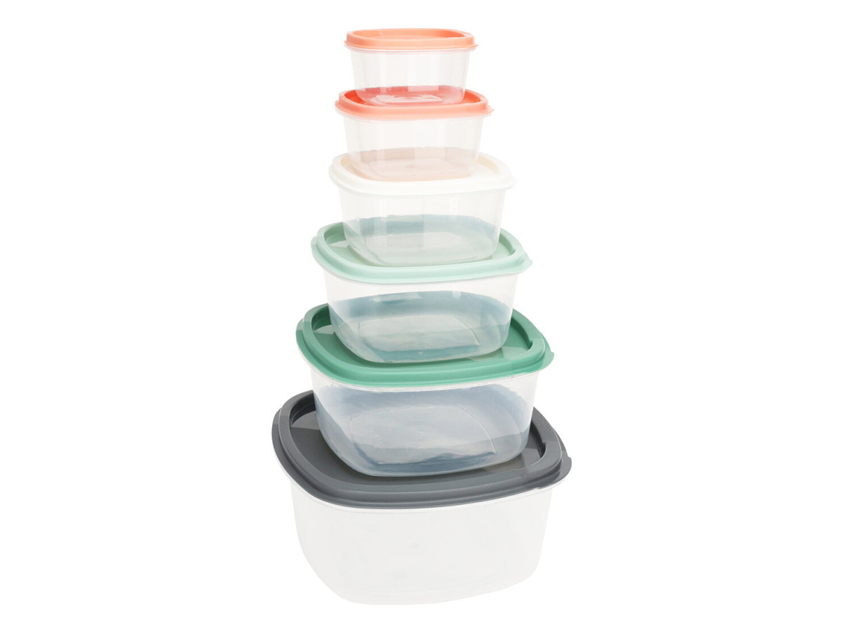 Excellent Houseware voorraaddozen - set van 6