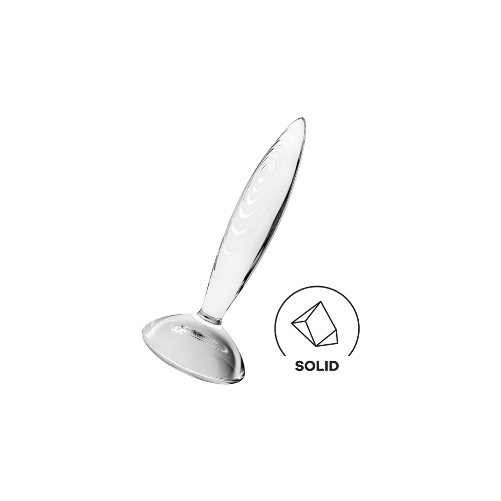 Satisfyer Sparkling Crystal transparent glasdildo