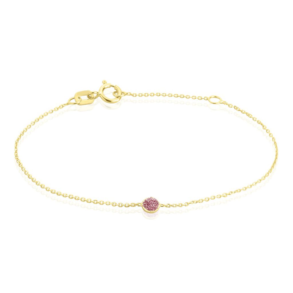 Bracelet Or Jaune Virgiliz Pastille