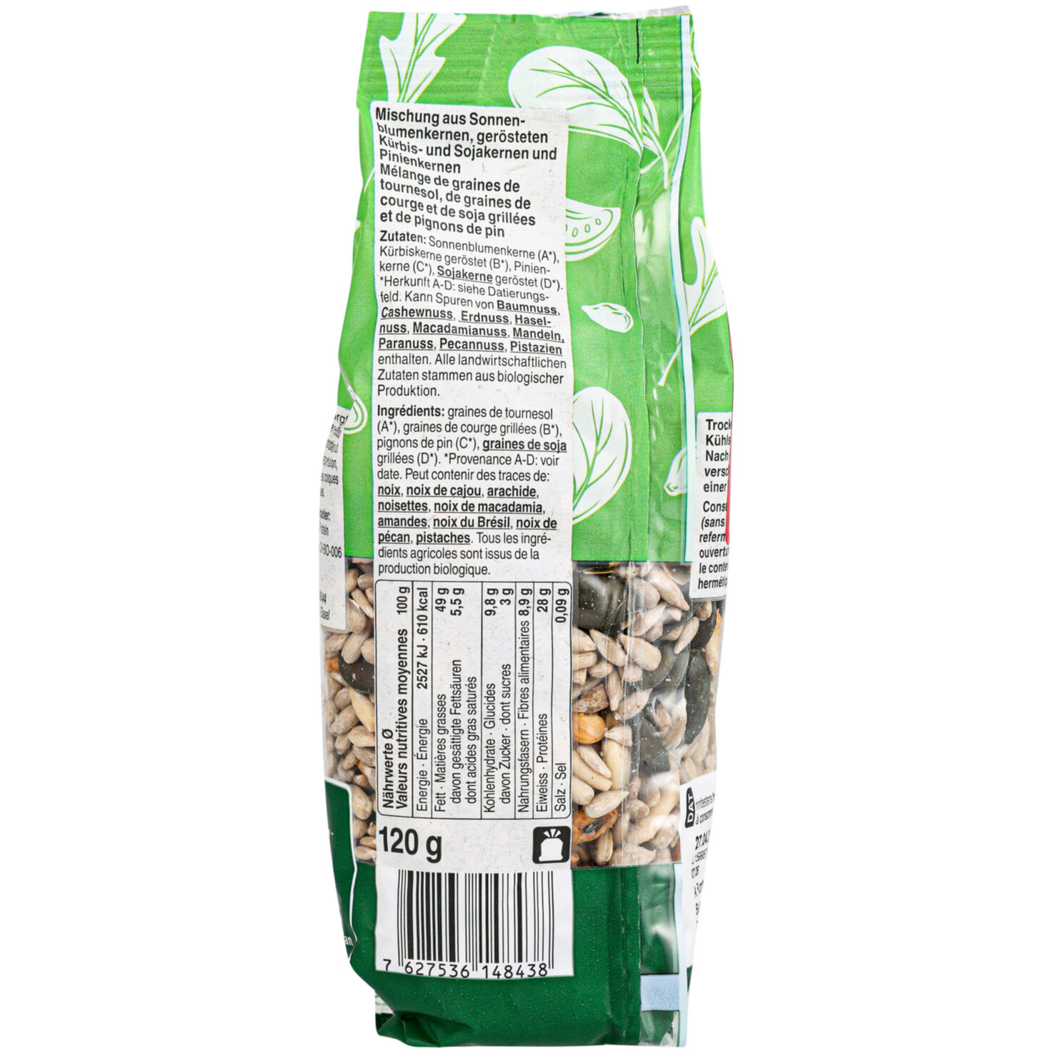 Naturaplan Bio Salattopping Mix geröstet