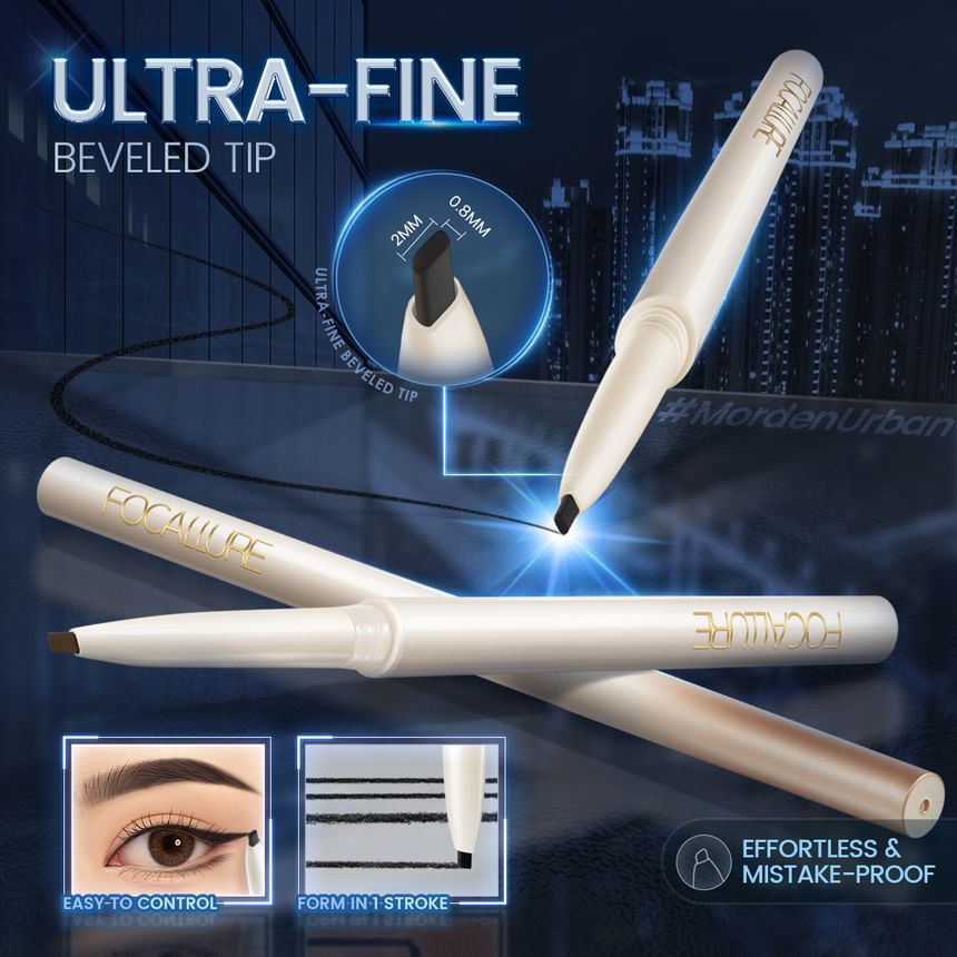 FOCALLURE - Perfect gedefinieerde gel eyeliner - 2 kleuren